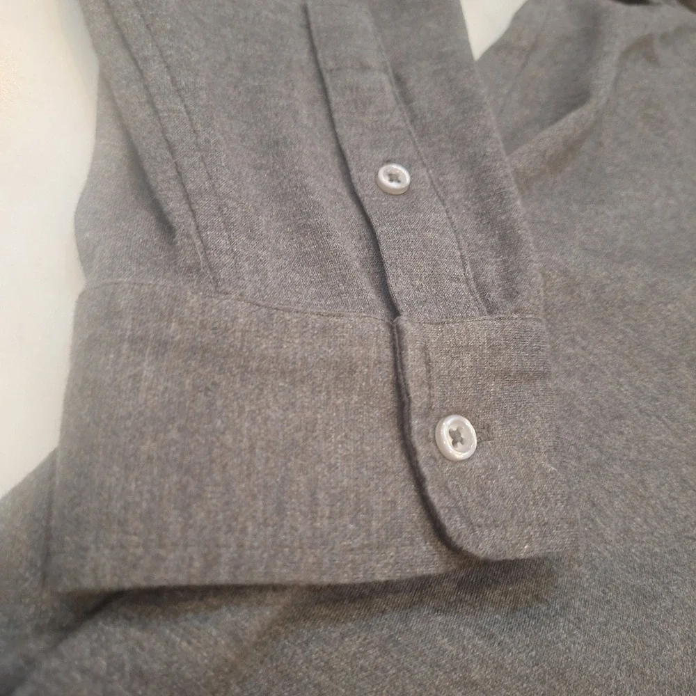 Polo Ralph Lauren Polo 1/4 Button Down Shirt Mens‎ XL Gray Longsleeve Preppy